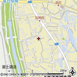 静岡県富士宮市淀師235周辺の地図