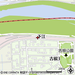 愛知県名古屋市守山区吉根下江周辺の地図