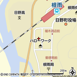 鳥取県日野郡日野町根雨344周辺の地図