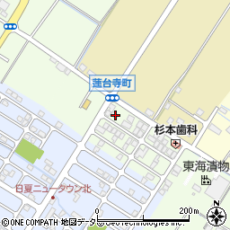 滋賀県彦根市蓮台寺町50-34周辺の地図