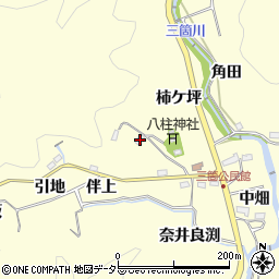 愛知県豊田市三箇町森前18周辺の地図