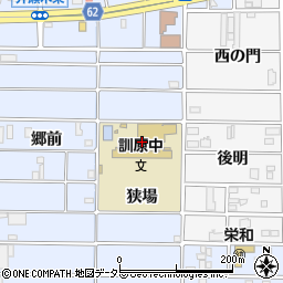 愛知県北名古屋市井瀬木狭場周辺の地図