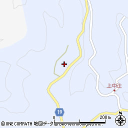 愛知県豊田市上中町上中周辺の地図