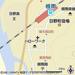 鳥取県日野郡日野町根雨303-5周辺の地図