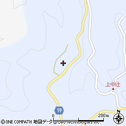 愛知県豊田市上中町（上中）周辺の地図