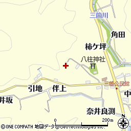 愛知県豊田市三箇町森前22周辺の地図