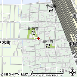 愛知県稲沢市井之口本町104周辺の地図
