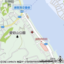 神奈川県横須賀市西浦賀1丁目14-5周辺の地図