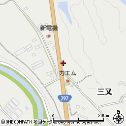 大多喜カエムたけのこ園周辺の地図