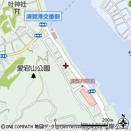 神奈川県横須賀市西浦賀1丁目14-4周辺の地図