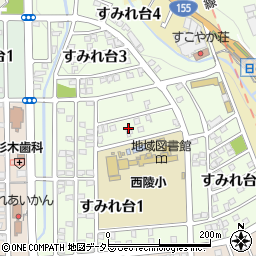 愛知県瀬戸市すみれ台周辺の地図