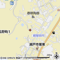 〒480-1207 愛知県瀬戸市品野町の地図