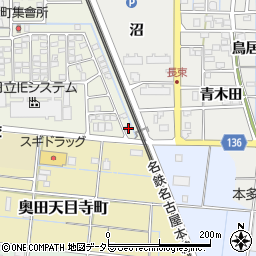 愛知県稲沢市幸町113周辺の地図
