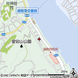神奈川県横須賀市西浦賀1丁目14-1周辺の地図
