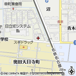 愛知県稲沢市幸町116周辺の地図