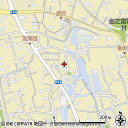 静岡県富士宮市淀師190周辺の地図