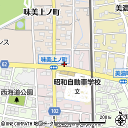愛知県春日井市味美西本町1936周辺の地図