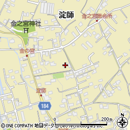 静岡県富士宮市淀師1357周辺の地図