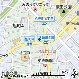 東濃信用金庫勝川支店周辺の地図