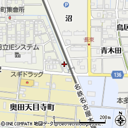 愛知県稲沢市幸町112周辺の地図