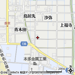 愛知県稲沢市長束町沙弥90周辺の地図
