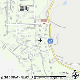 愛知県瀬戸市窯町548-32周辺の地図
