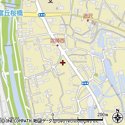 静岡県富士宮市淀師232周辺の地図