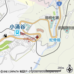箱根宮ノ下郵便局 ＡＴＭ周辺の地図