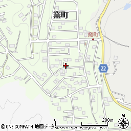 愛知県瀬戸市窯町449-3周辺の地図