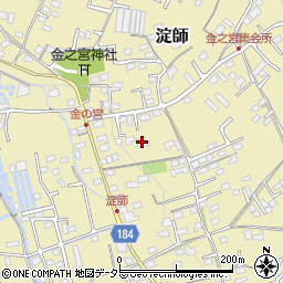 静岡県富士宮市淀師1360周辺の地図
