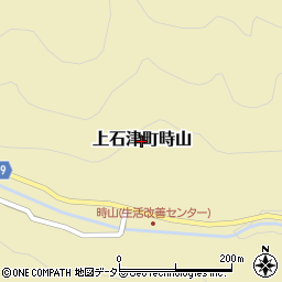 岐阜県大垣市上石津町時山周辺の地図