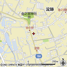 静岡県富士宮市淀師1366周辺の地図