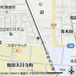 愛知県稲沢市幸町111周辺の地図