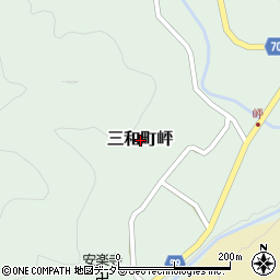 京都府福知山市三和町岼周辺の地図