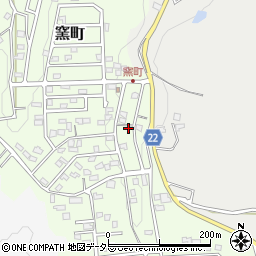 愛知県瀬戸市窯町548-30周辺の地図