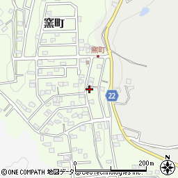 愛知県瀬戸市窯町548-31周辺の地図