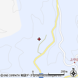 愛知県豊田市上中町樫本周辺の地図