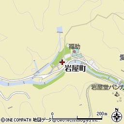 愛知県瀬戸市岩屋町周辺の地図