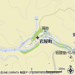 愛知県瀬戸市岩屋町周辺の地図