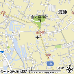 静岡県富士宮市淀師568周辺の地図