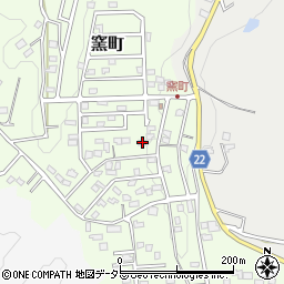 愛知県瀬戸市窯町451周辺の地図