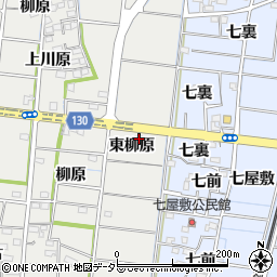 愛知県稲沢市祖父江町二俣東柳原21周辺の地図