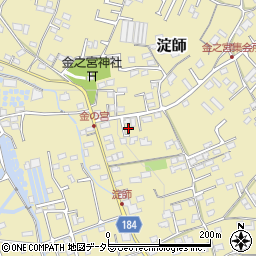 静岡県富士宮市淀師1365周辺の地図