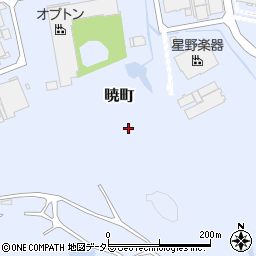 愛知県瀬戸市暁町周辺の地図