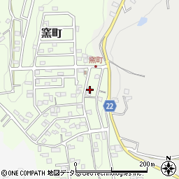 愛知県瀬戸市窯町548-27周辺の地図