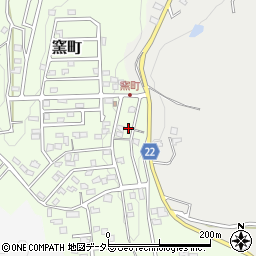 愛知県瀬戸市窯町548-26周辺の地図