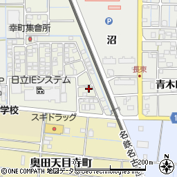 愛知県稲沢市幸町97周辺の地図