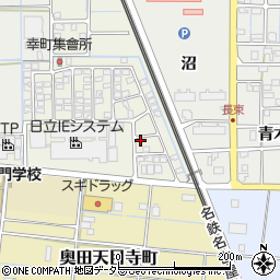愛知県稲沢市幸町100周辺の地図