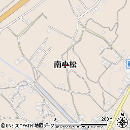 滋賀県大津市南小松周辺の地図