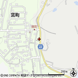 愛知県瀬戸市窯町548-11周辺の地図